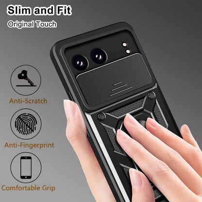 Θήκη για OnePlus Nord 4, Techsuit, CamShield, Μαύρο