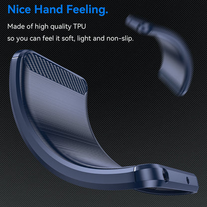 Θήκη για OnePlus Nord 4, Techsuit, Κάρμπον, Μπλε