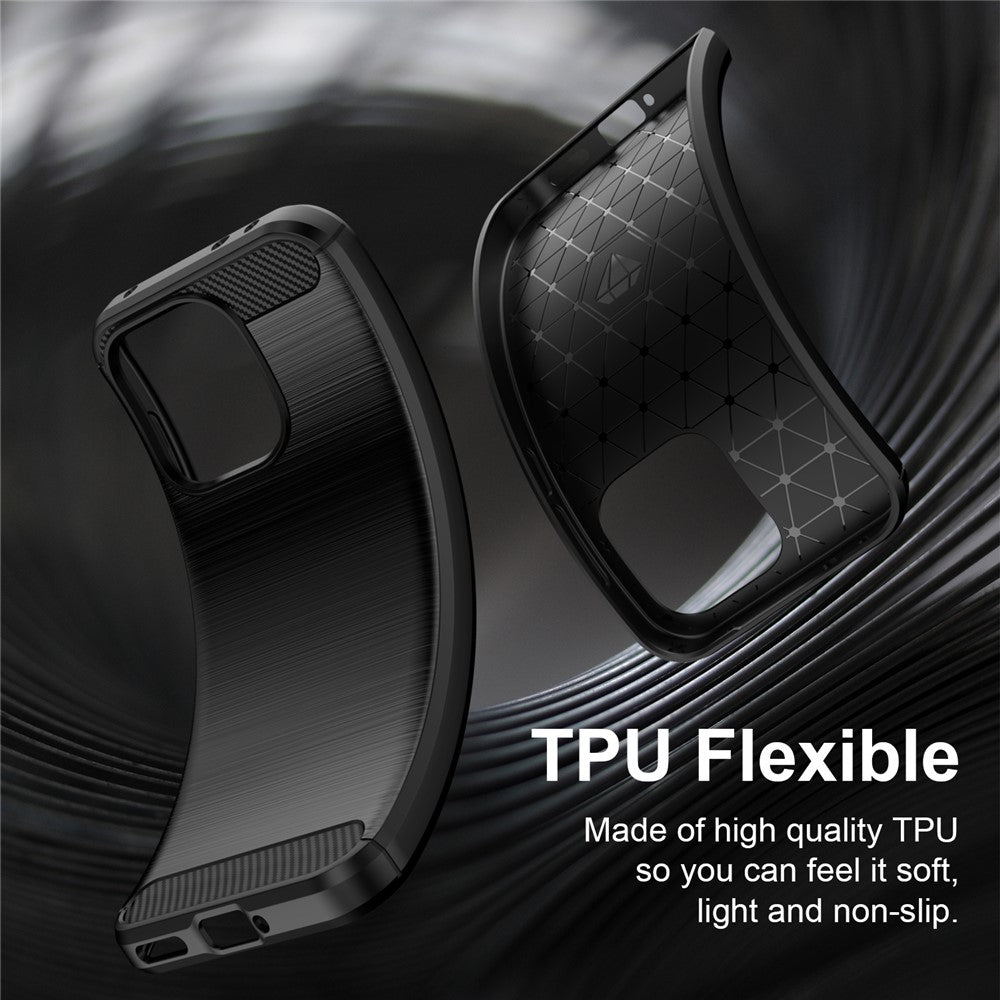 Θήκη για OnePlus Nord 6, Techsuit, Carbon, Μαύρο