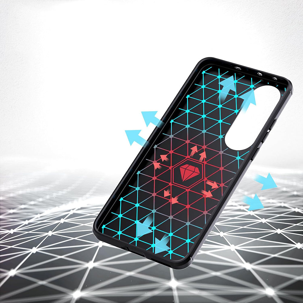 Θήκη για OnePlus Nord CE4 Lite, Techsuit, Carbon, Μπλε