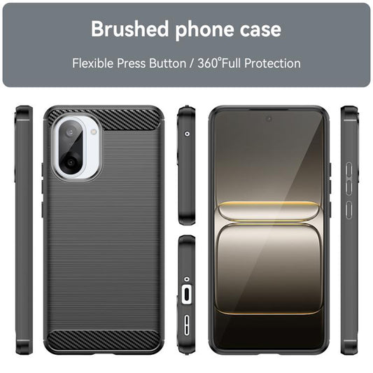 Θήκη για OnePlus Nord CE5, Techsuit, Carbon, Μαύρο