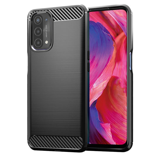 Θήκη για OnePlus Nord N200 5G / Oppo A74 5G / A54 5G, Techsuit, Carbon, Μαύρη