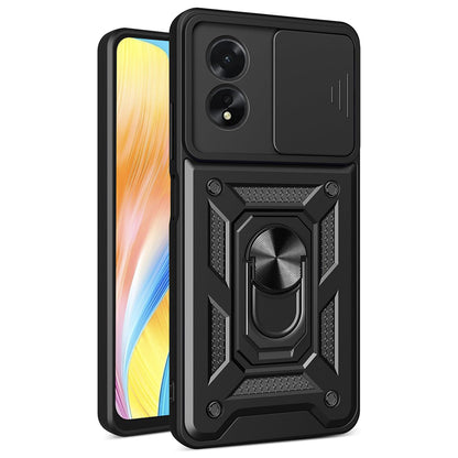 Θήκη για Oppo A18 / A38, Techsuit, CamShield, Μαύρο