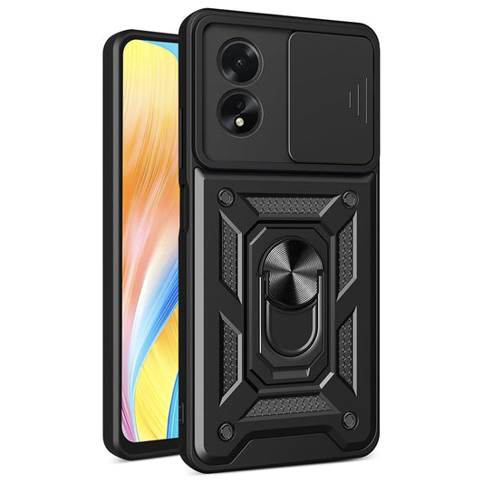 Θήκη για Oppo A18 / A38, Techsuit, CamShield, Μαύρο