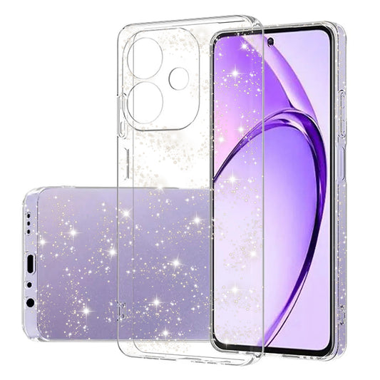 Θήκη για Oppo A3 4G / A3 5G, Techsuit, SparkleSkin, Διαφανής