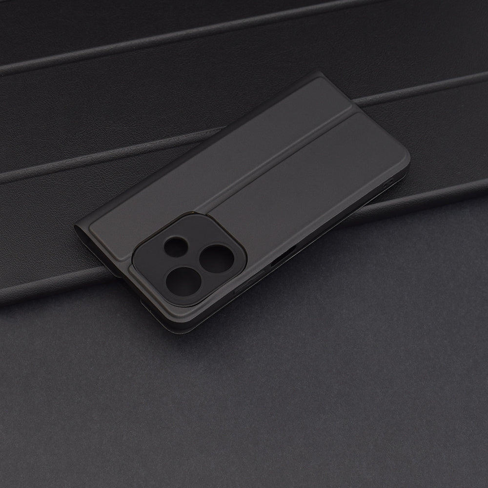 Θήκη για Oppo A3 4G / A3, Techsuit, Magskin Book, Μαύρη
