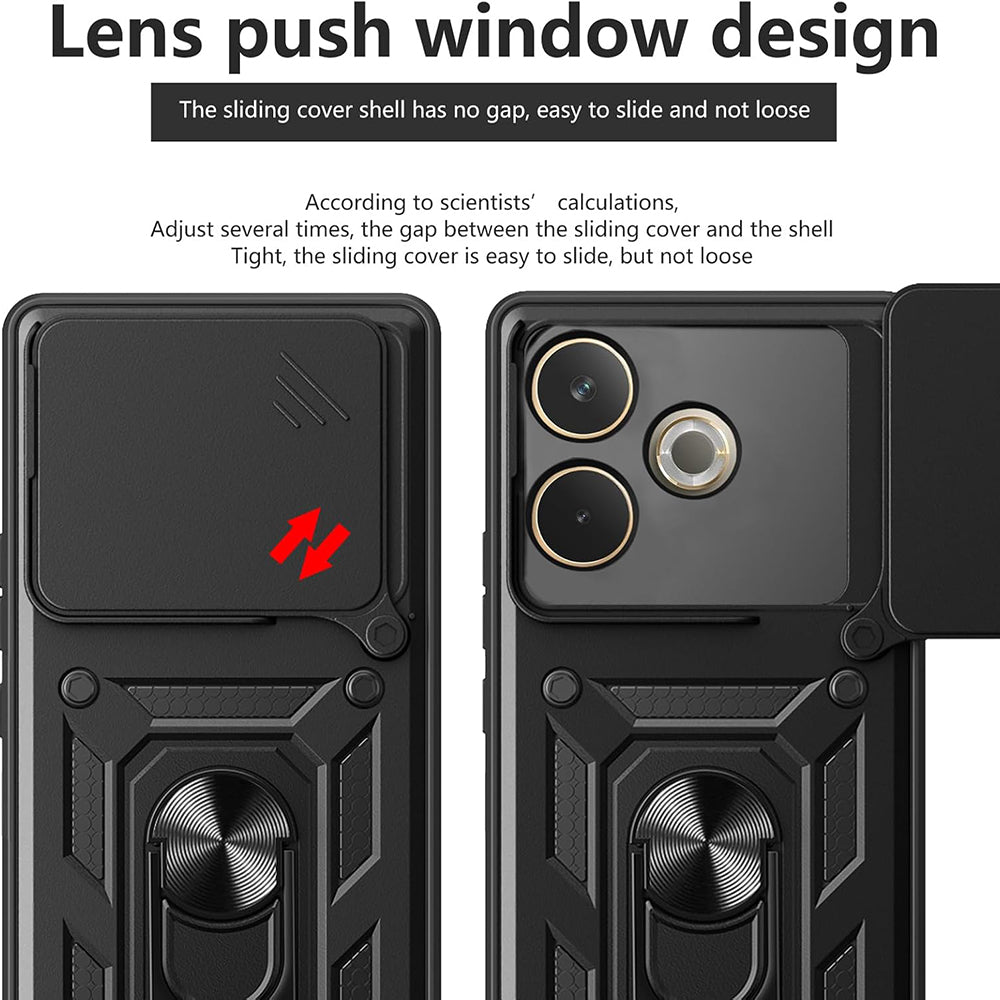 Θήκη για Oppo A5 Pro 4G / A5 Pro, Techsuit, CamShield, Ροζ