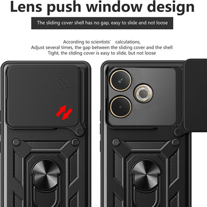 Θήκη για Oppo A5 Pro 4G / A5 Pro, Techsuit, CamShield, Ροζ