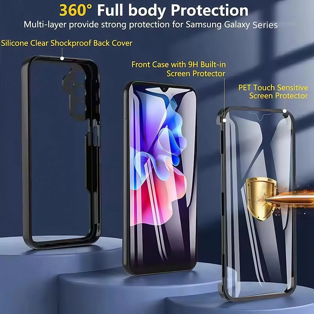 Θήκη για Oppo A5 Pro 4G / A5 Pro, Techsuit, ColorVerse 360, Μαύρη