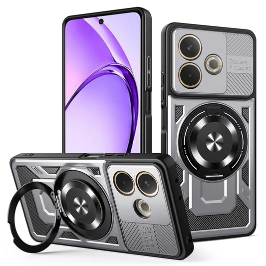 Θήκη για Oppo A5 Pro 4G / A5 Pro, Techsuit, RuggedCam, Γκρι
