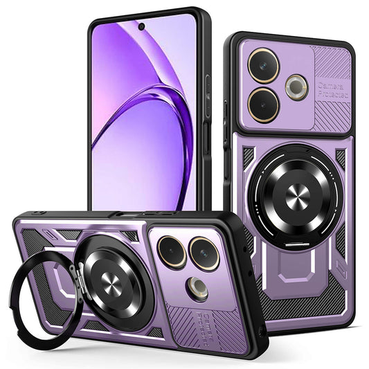 Θήκη για Oppo A5 Pro 4G / A5 Pro, Techsuit, RuggedCam, Μωβ