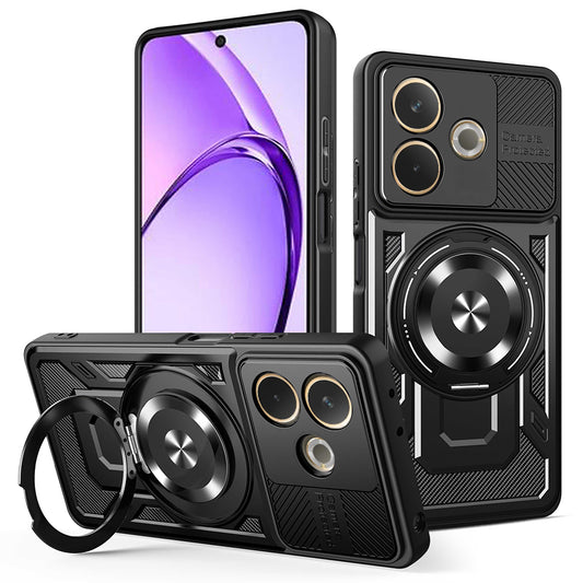 Θήκη για Oppo A5 Pro 4G / A5 Pro, Techsuit, RuggedCam, Μαύρο
