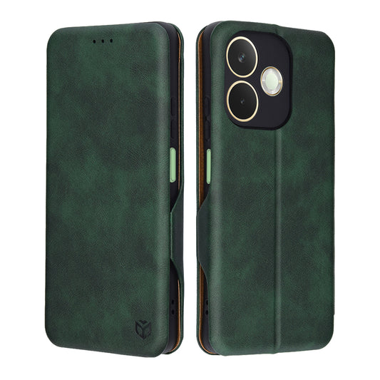 Θήκη για Oppo A5 Pro 4G / A5 Pro, Techsuit, Safe Wallet Plus, Πράσινο