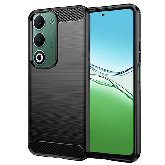 Θήκη για Oppo A5 4G, Techsuit, Carbon, Μαύρο