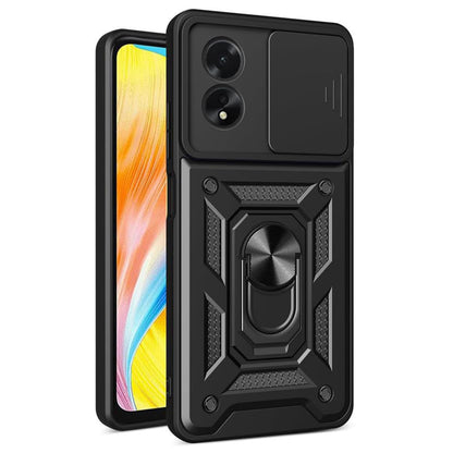 Θήκη για Oppo A58 4G, Techsuit, CamShield, Μαύρη