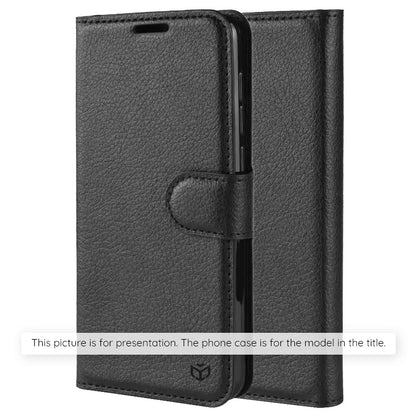 Θήκη για Oppo A6 4G, Techsuit, Leather Folio, Μαύρη