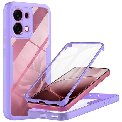 Θήκη για Oppo A6 Pro 5G / A6 Pro 4G, Techsuit, ColorVerse 360, Μωβ