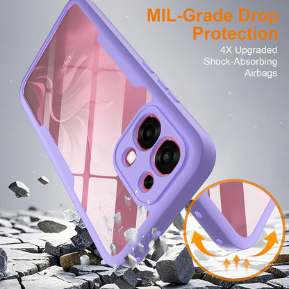 Θήκη για Oppo A6 Pro 5G / A6 Pro 4G, Techsuit, ColorVerse 360, Μωβ