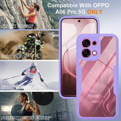 Θήκη για Oppo A6 Pro 5G / A6 Pro 4G, Techsuit, ColorVerse 360, Μωβ