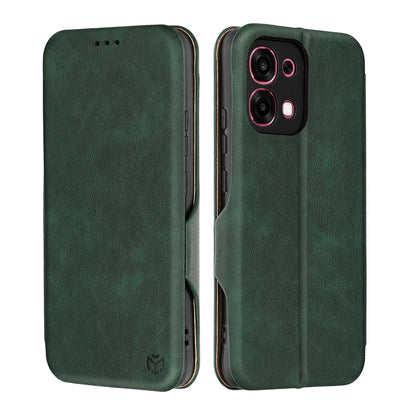 Θήκη για Oppo A6 Pro 5G / A6 Pro 4G, Techsuit, Safe Wallet Plus, Πράσινο