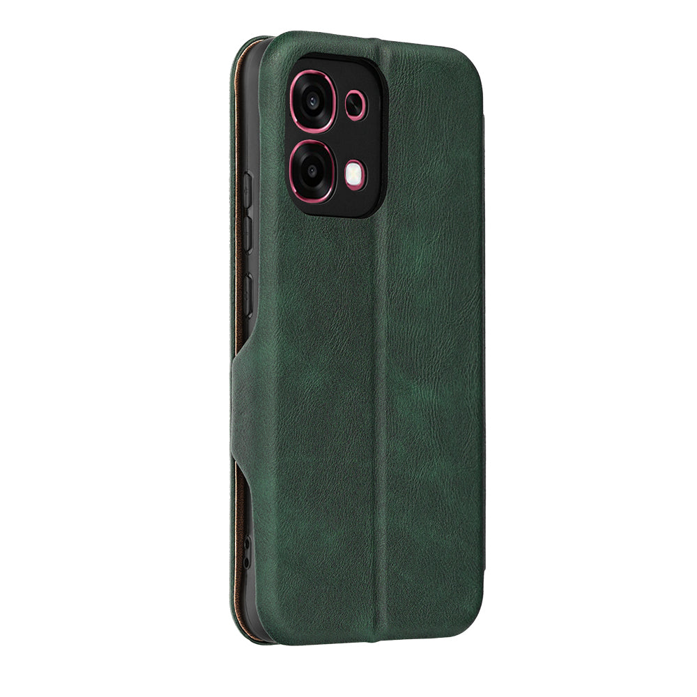 Θήκη για Oppo A6 Pro 5G / A6 Pro 4G, Techsuit, Safe Wallet Plus, Πράσινο