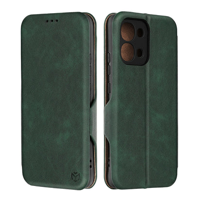 Θήκη για Oppo A6 Pro 5G / A6 Pro 4G, Techsuit, Safe Wallet Plus, Πράσινο