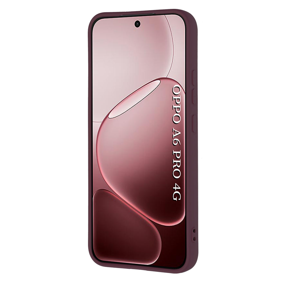 Θήκη για Oppo A6 Pro 5G / A6 Pro 4G, Techsuit, SoftFlex, Βυσσινί