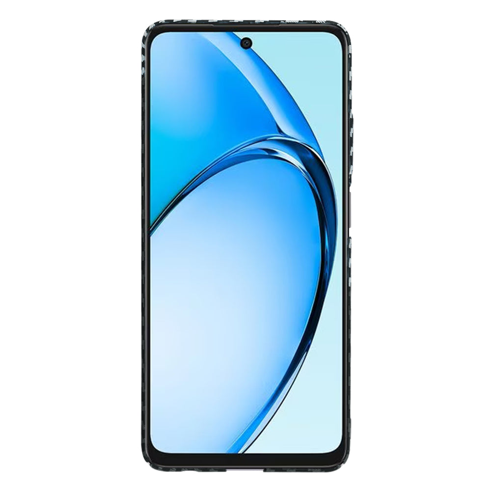 Θήκη για Oppo A60, Techsuit, Carbonite FiberShell, Μαύρο Γκρι