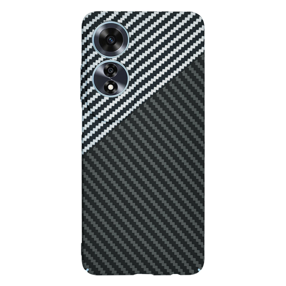 Θήκη για Oppo A60, Techsuit, Carbonite FiberShell, Μαύρο Γκρι