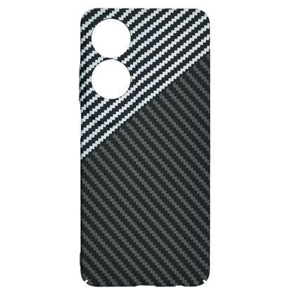 Θήκη για Oppo A60, Techsuit, Carbonite FiberShell, Μαύρο Γκρι