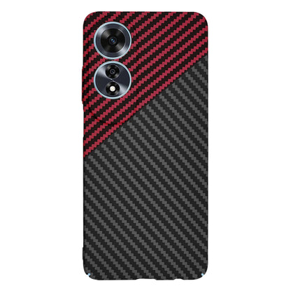 Θήκη για Oppo A60, Techsuit, Carbonite FiberShell, Μαύρο Κόκκινο