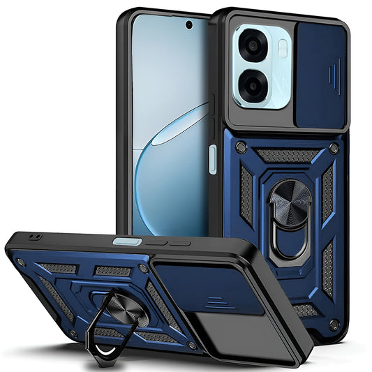Θήκη για Oppo A6k 4G / A6x 4G / A6x, Techsuit, CamShield, Μπλε