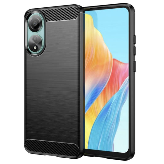 Θήκη για Oppo A78 4G, Techsuit, Carbon, Μαύρο