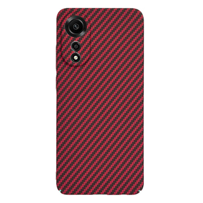 Θήκη για Oppo A78 4G, Techsuit, Carbonite FiberShell, Κόκκινο