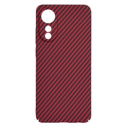 Θήκη για Oppo A78 4G, Techsuit, Carbonite FiberShell, Κόκκινο