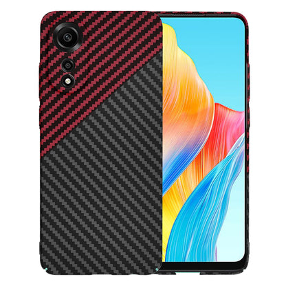 Θήκη για Oppo A78 4G, Techsuit, Carbonite FiberShell, Μαύρο Κόκκινο