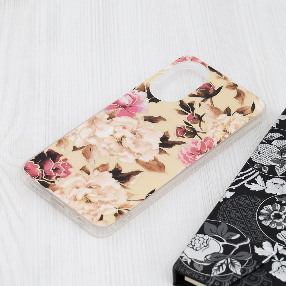 Θήκη για Oppo A78 4G, Techsuit, Marble, Μπεζ