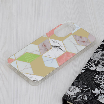 Θήκη για Oppo A78 4G, Techsuit, Marble, Μωβ