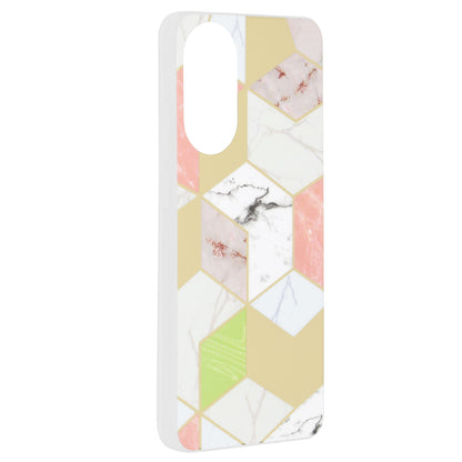 Θήκη για Oppo A78 4G, Techsuit, Marble, Μωβ