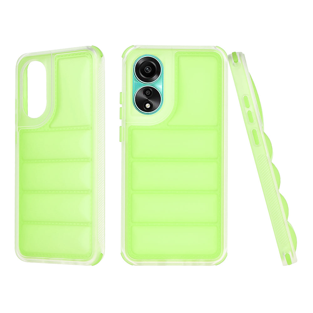 Θήκη για Oppo A78 4G, Techsuit, Wave Shield, Πράσινο
