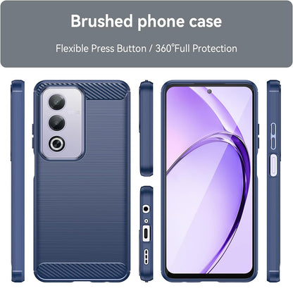 Θήκη για Oppo A80, Techsuit, Carbon, Μπλε