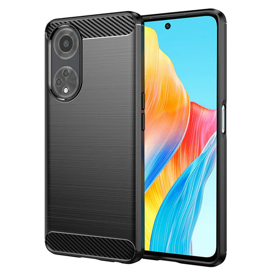 Θήκη για Oppo A98, Techsuit, Carbon, Μαύρο