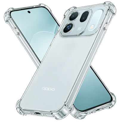 Θήκη για Oppo Find X10, Techsuit, Shockproof Clear, Διαφανής