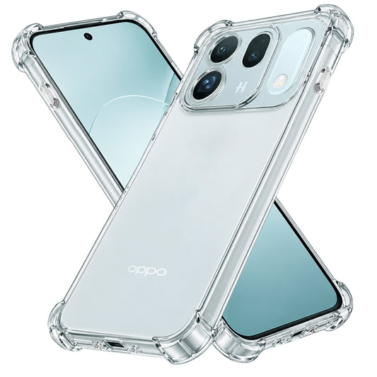 Θήκη για Oppo Find X10, Techsuit, Shockproof Clear, Διαφανής