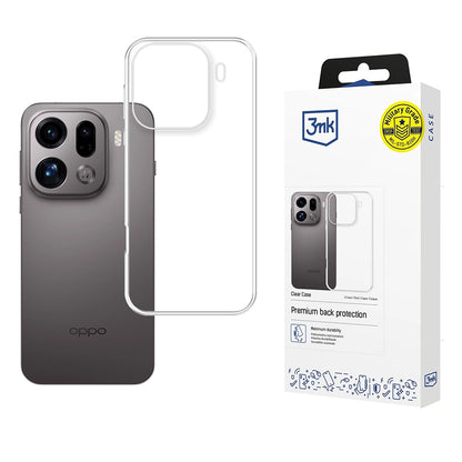Θήκη για Oppo Find X9 Pro, 3MK, Διαφανής, Διάφανη