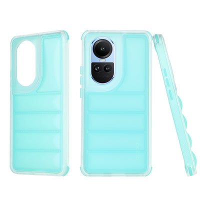 Θήκη για Oppo Reno10 / Reno10 Pro, Techsuit, Wave Shield, Τυρκουάζ