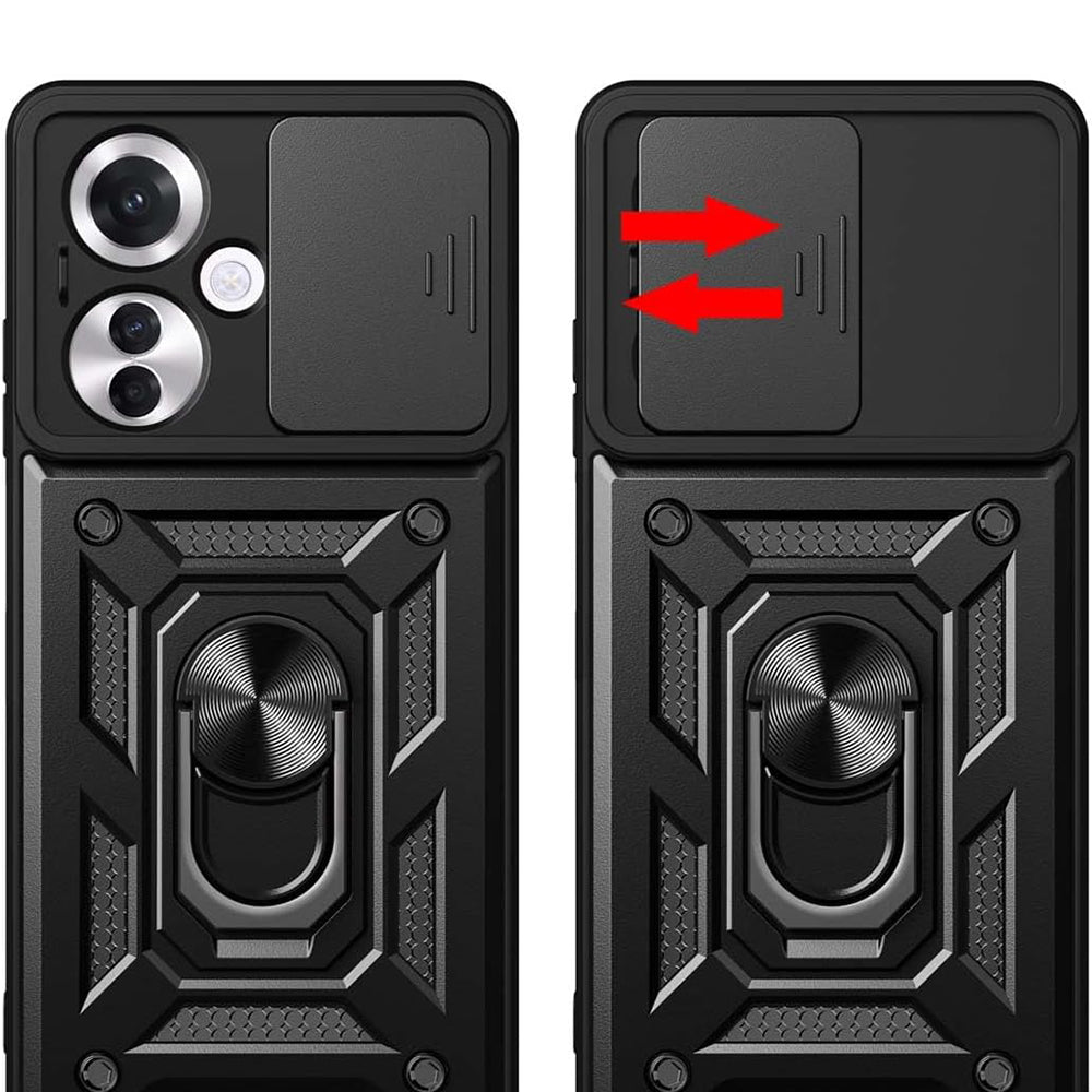 Θήκη για Oppo Reno11 F, Techsuit, CamShield, Ροζ
