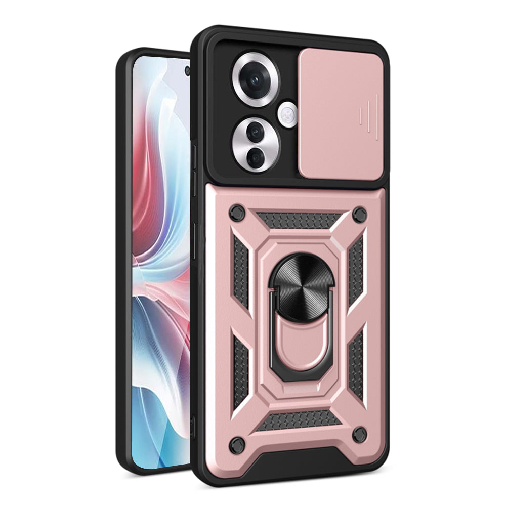 Θήκη για Oppo Reno11 F, Techsuit, CamShield, Ροζ