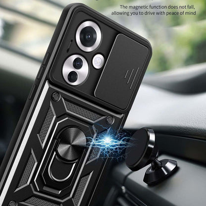 Θήκη για Oppo Reno11 F, Techsuit, CamShield, Ροζ