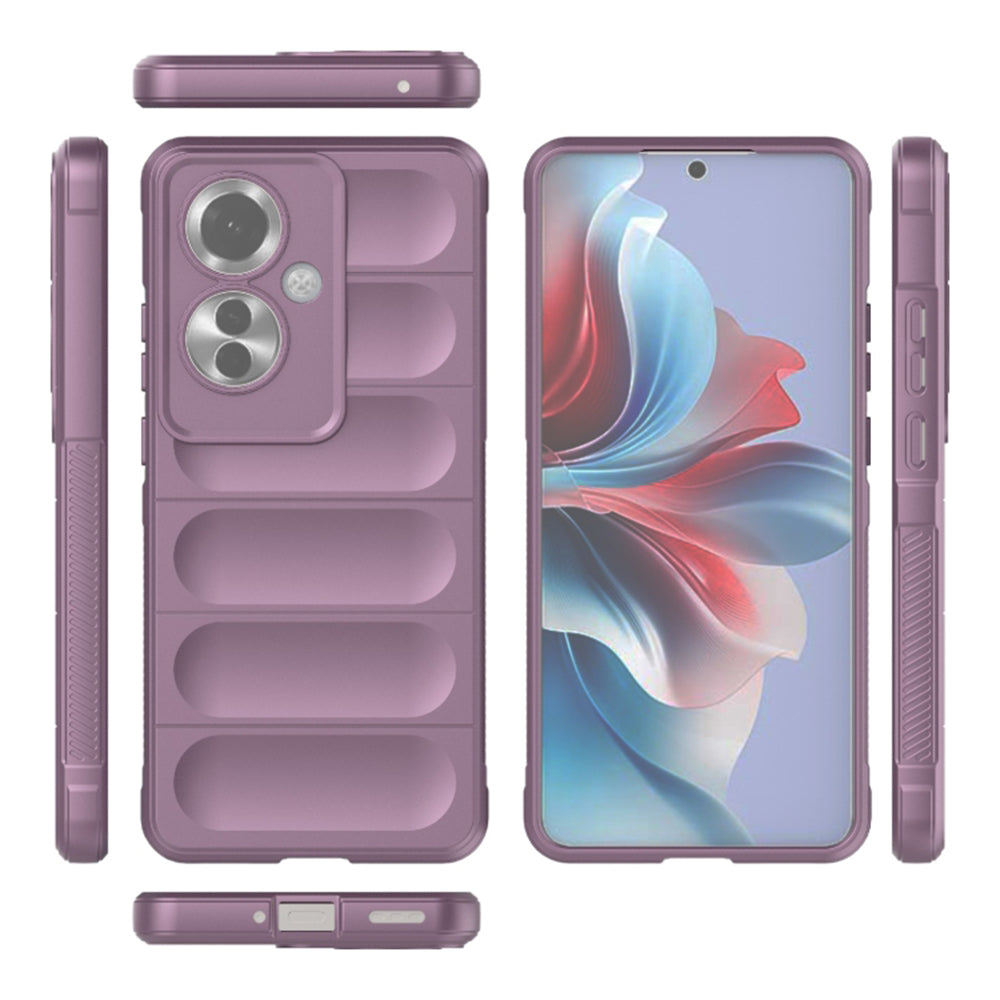 Θήκη για Oppo Reno11 F, Techsuit, Magic Shield, Μωβ